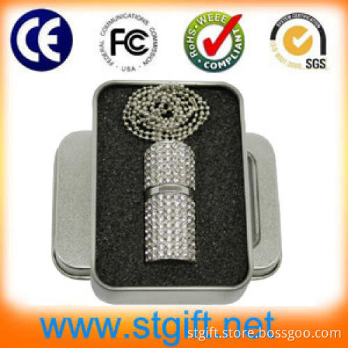 OEM Jewelry Wedding Gift USB From Profession USB Flash Drive Factory (Z-003)